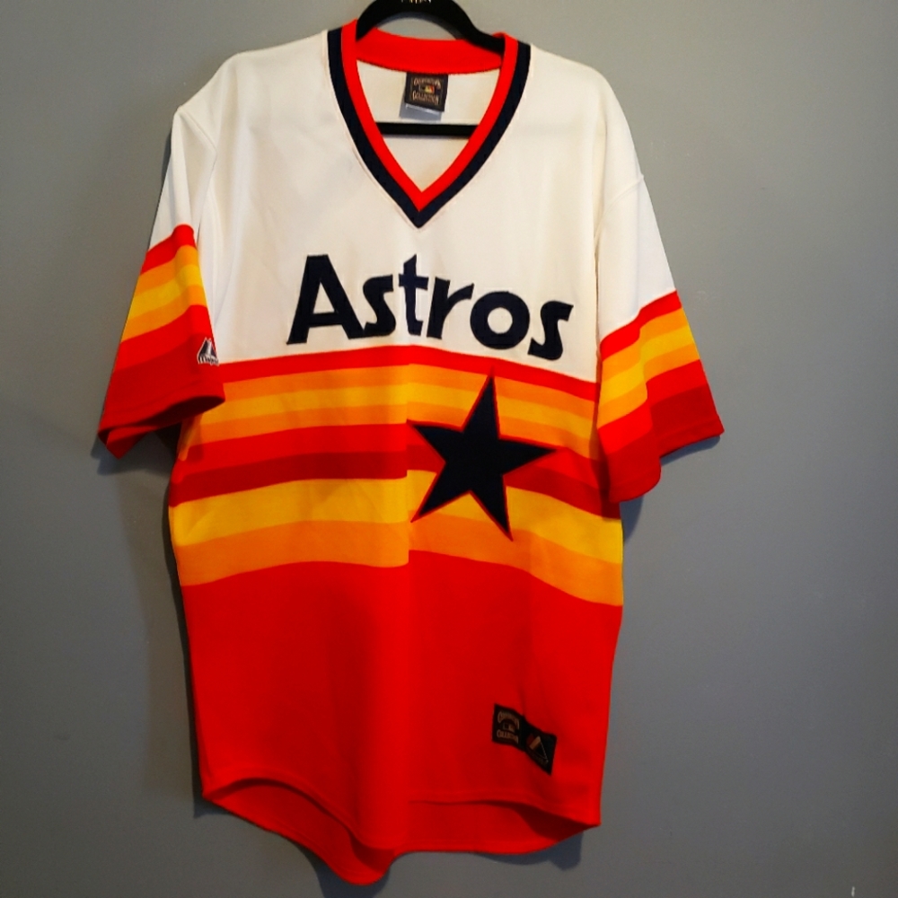 Cooperstown Majestic Astros Men's Jersey 2X/3X